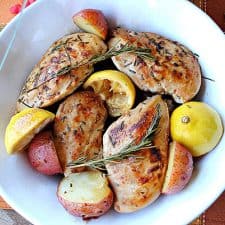 One Pot Lemon-Rosemary Chicken