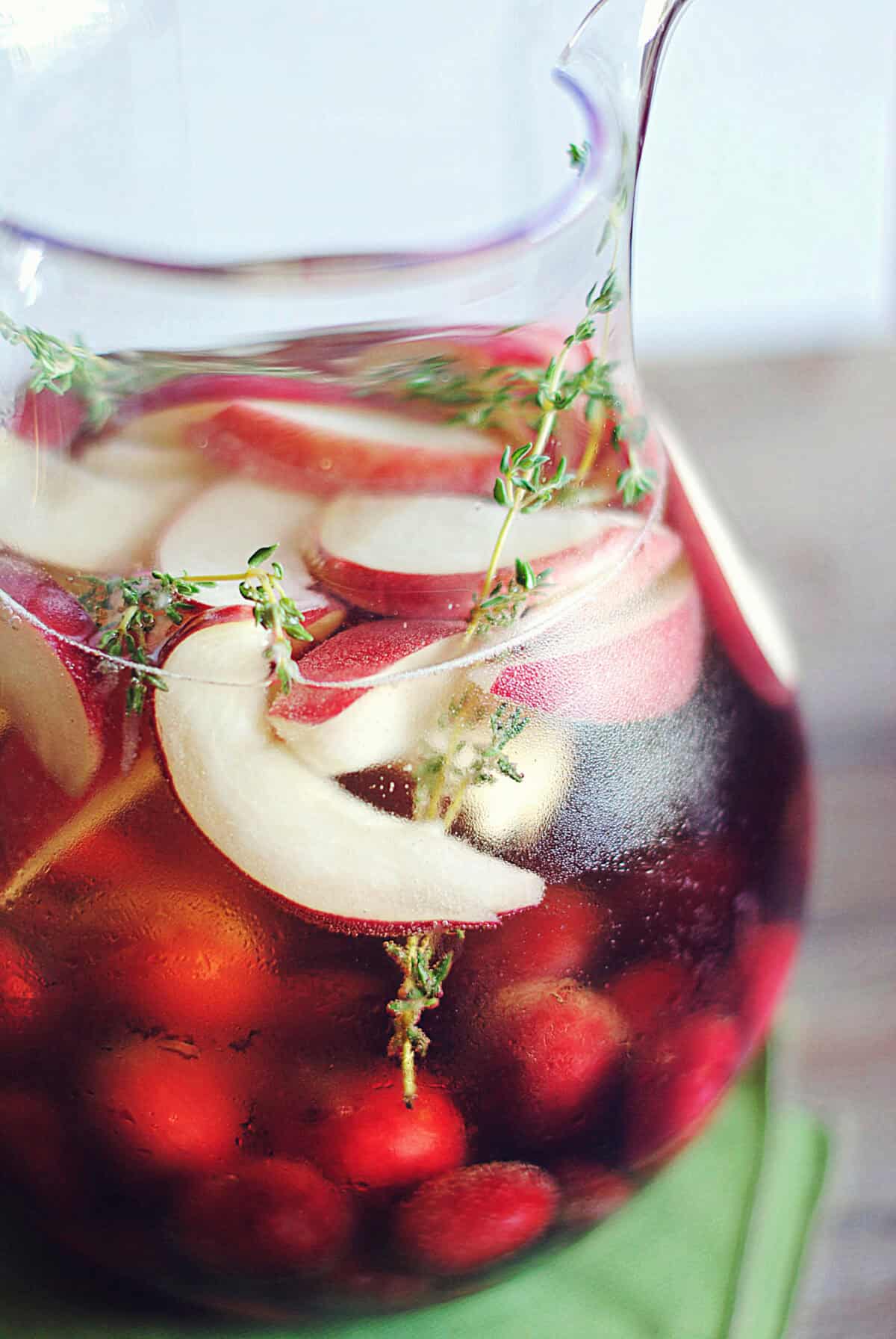 Cherry-Peach Sangria