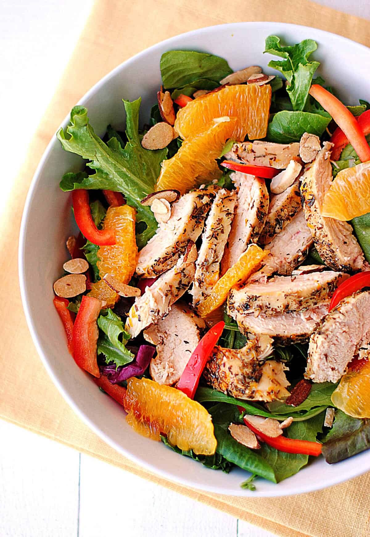 Grilled Honey-Orange Chicken Salad