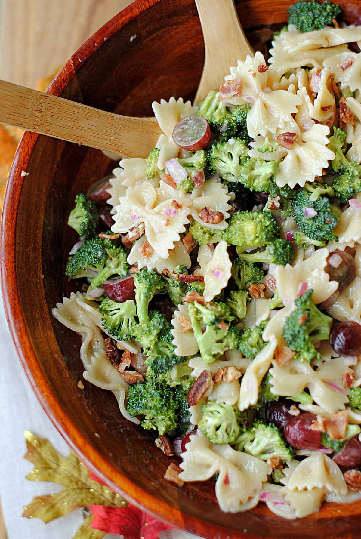 Broccoli Grape Harvest Salad