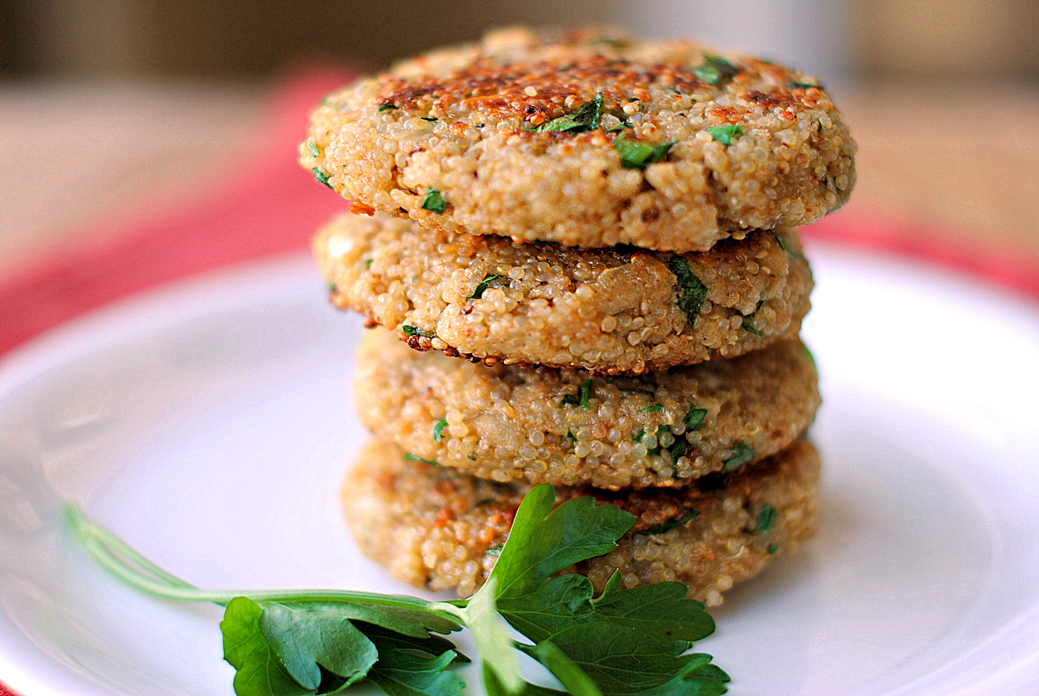 Spring Herb Quinoa Patties | Easy Finger Foods | Recipes And Ideas For Your Party