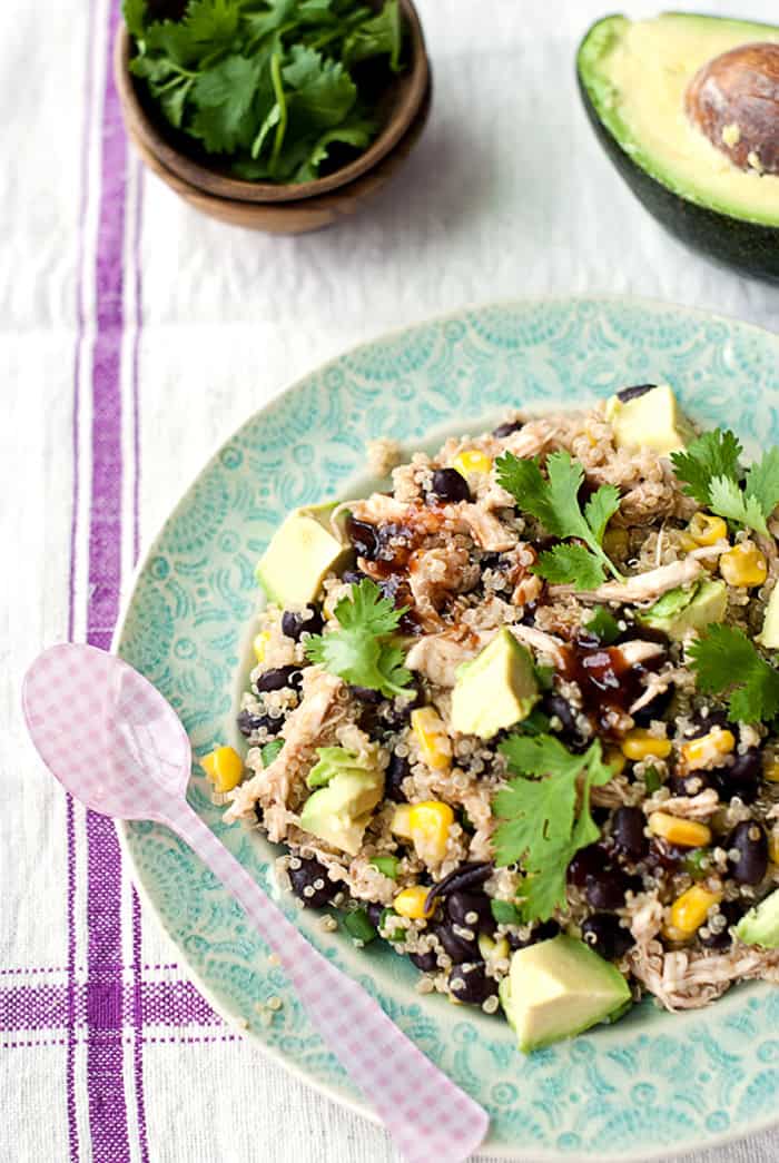 BBQ Chicken Quinoa Salad