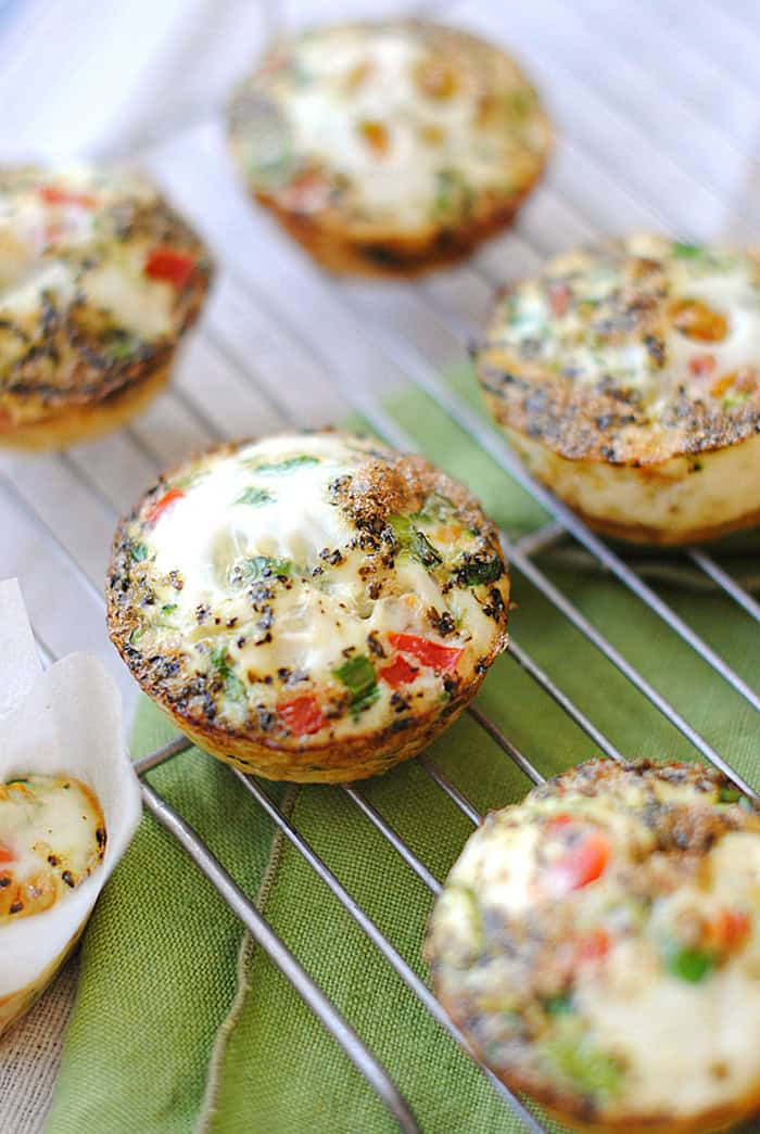 Clean Egg and Zucchini Muffins