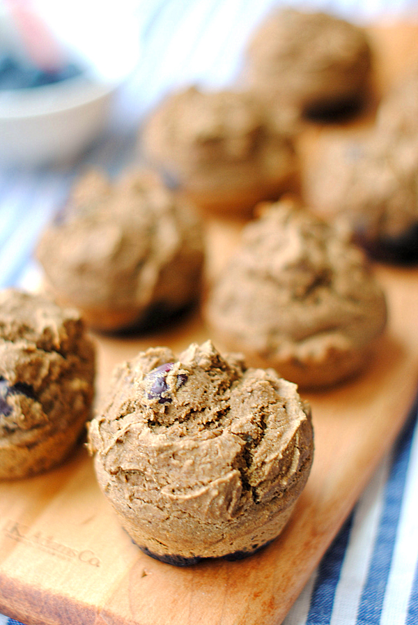 Clean Blueberry Protein Muffins Eat Yourself Skinny