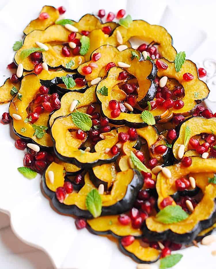 Holiday Glazed Acorn Squash
