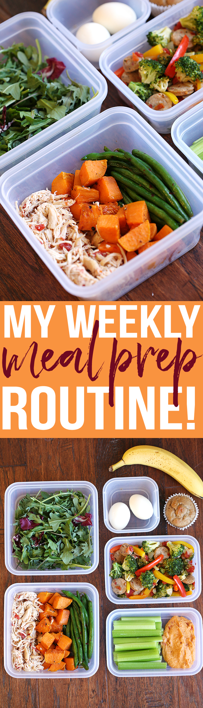 You'll love my Weekly Meal Prep Routine complete with all my favorite go-to healthy recipes and tons of tips to help get you started! 