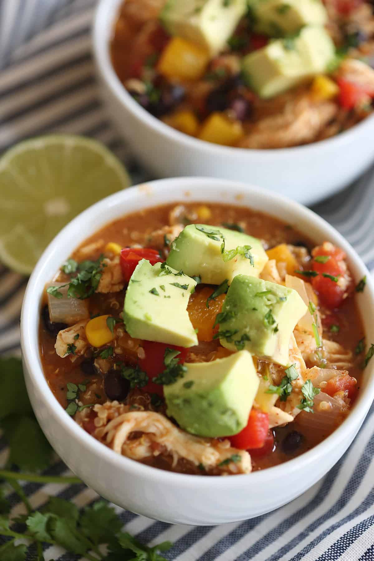 chickenfajitasoup1 Eat Yourself Skinny