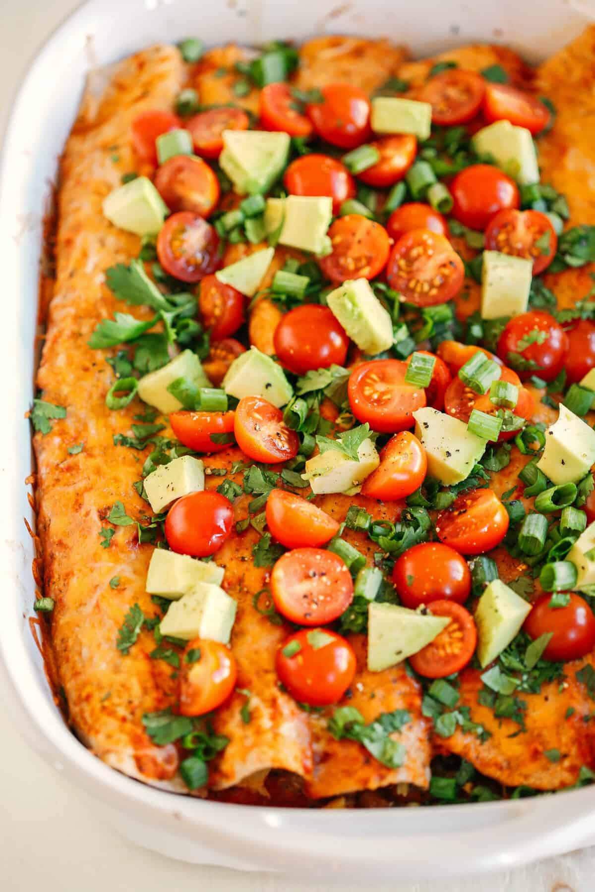 Healthy Breakfast Enchiladas