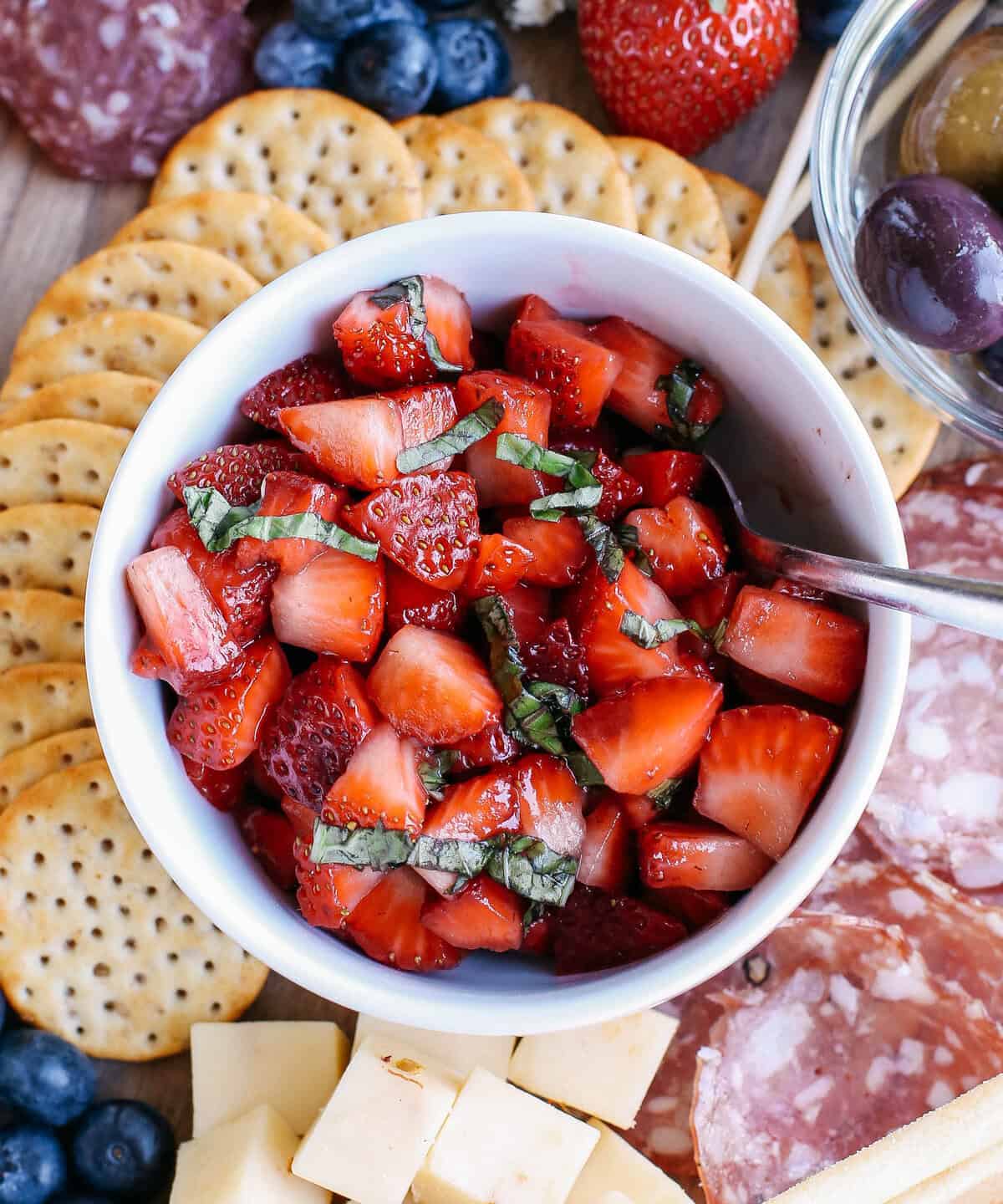 Strawberry Bruschetta