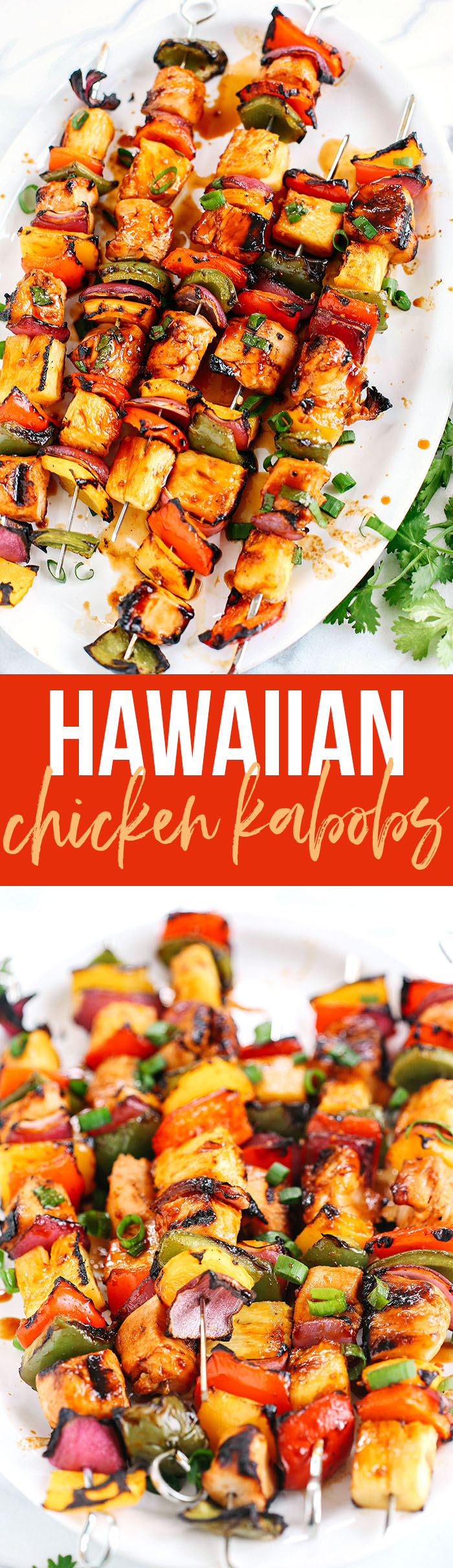These Hawaiian Chicken Kabobs make the perfect summer meal that is easy, delicious and full of so much flavor!