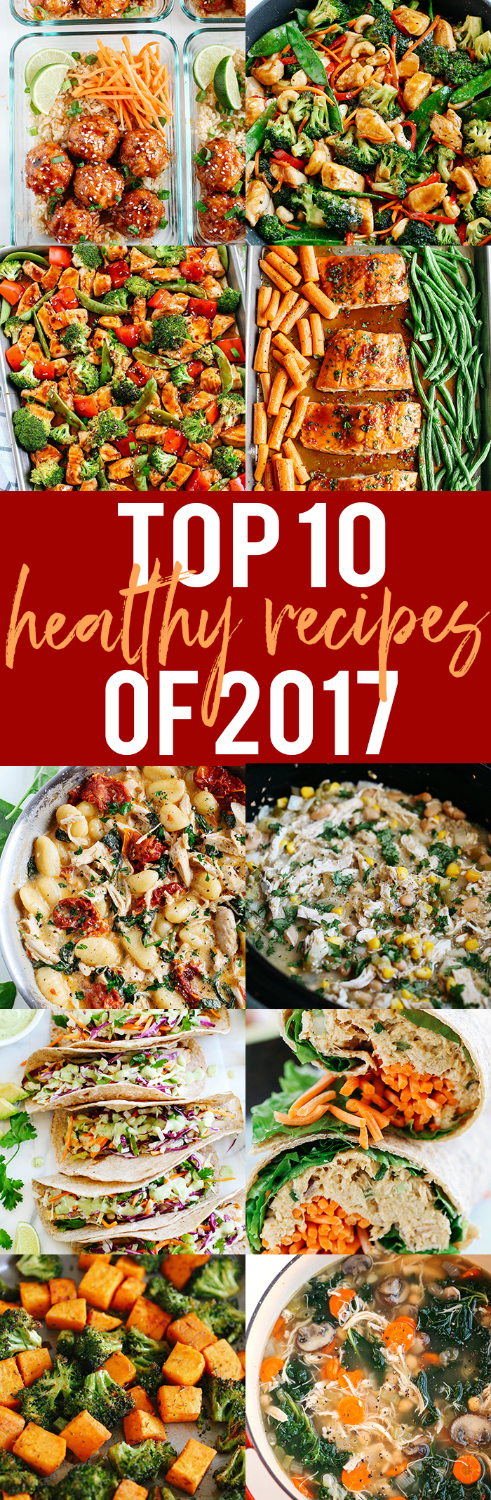Top 10 Healthy Recipes from Eat Yourself Skinny in 2017!