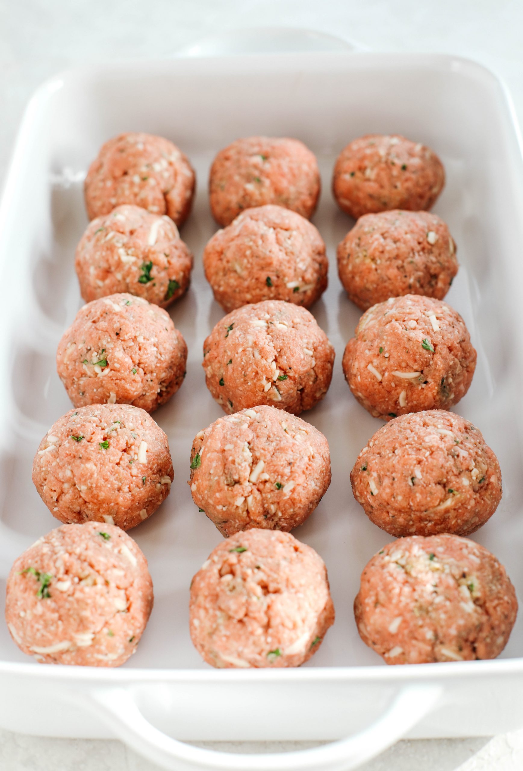 Delicious homemade KETO meatballs! No breadcrumbs necessary!