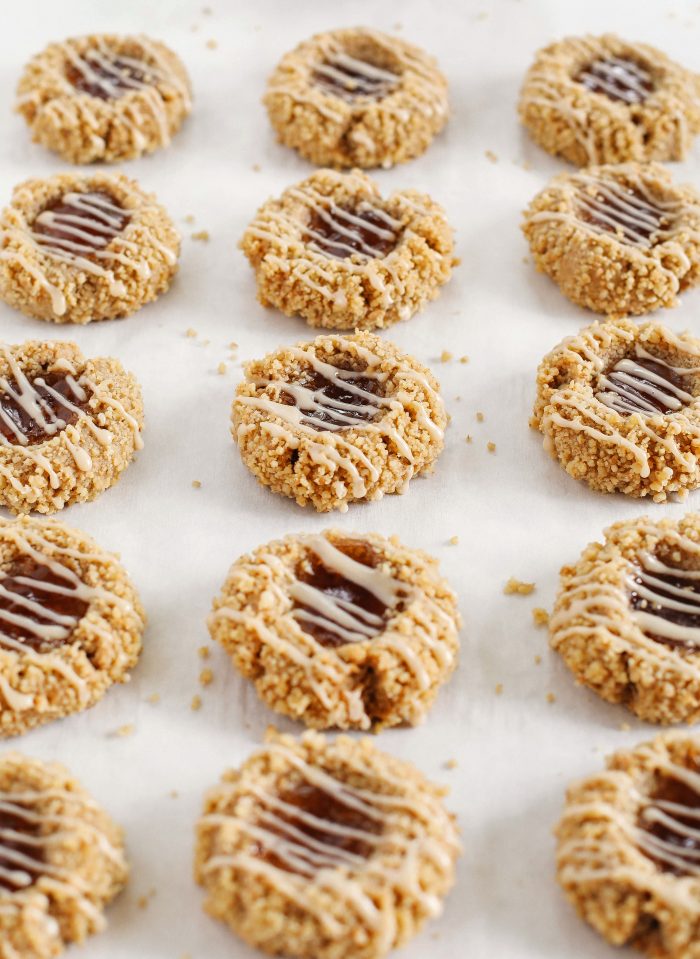 Apple Butter Thumbprint Cookies Fake Ginger