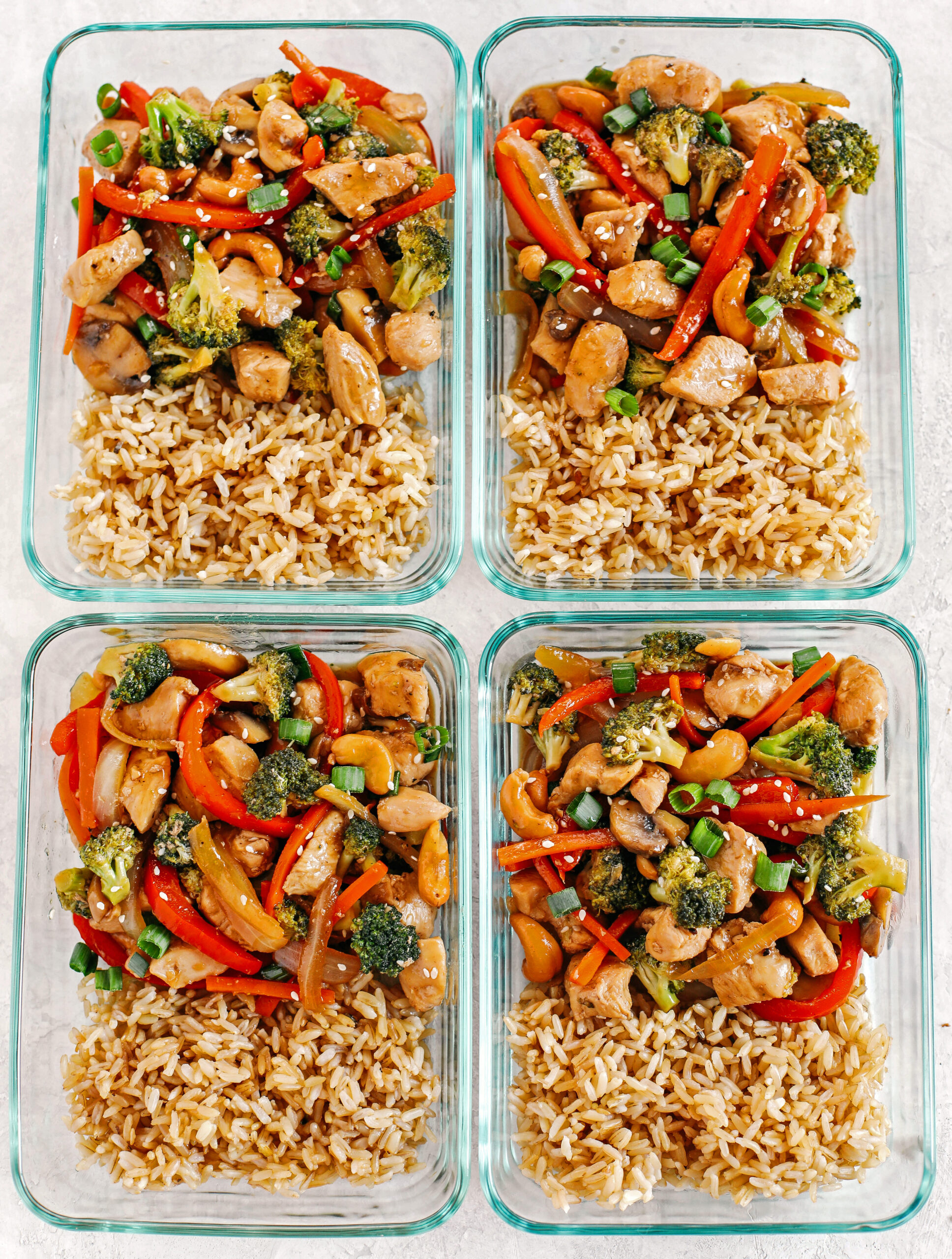 This Teriyaki Chicken Stir Fry is the perfect weeknight meal that is quick and easy to make, full of fresh veggies and tossed together in a delicious homemade teriyaki sauce!