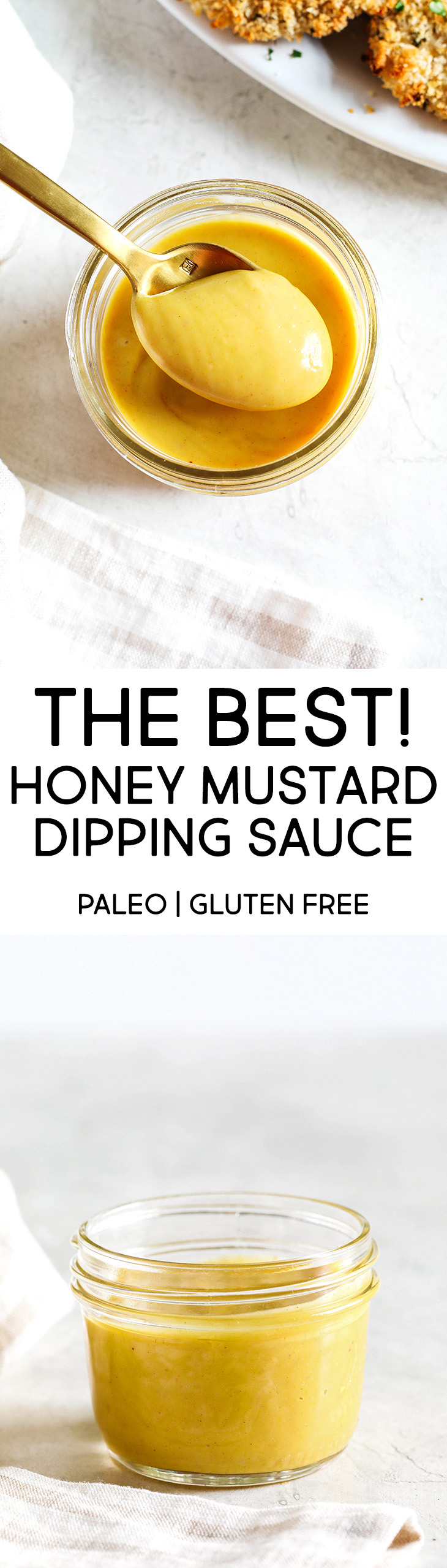 Creamy homemade Honey Mustard Sauce easily made in just minutes with a few simple ingredients perfect for dipping chicken tenders, fries, veggies, and more!