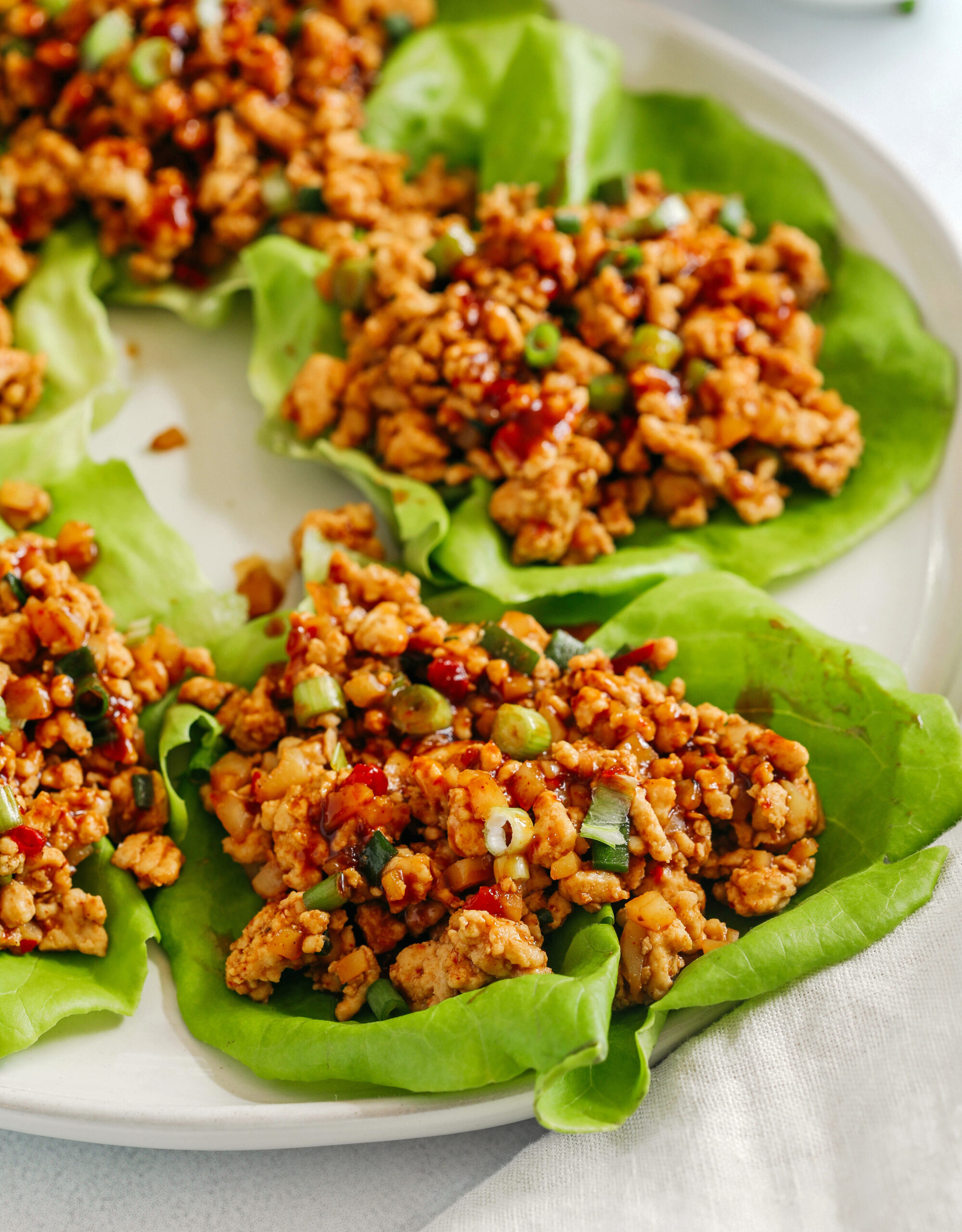 Inspired by PF Changs’ famous recipe, these Asian Turkey Lettuce Wraps are quick, easy to make and are full of so much flavor!  Perfect as an appetizer, side dish or even main course for a healthy meal the whole family will love!