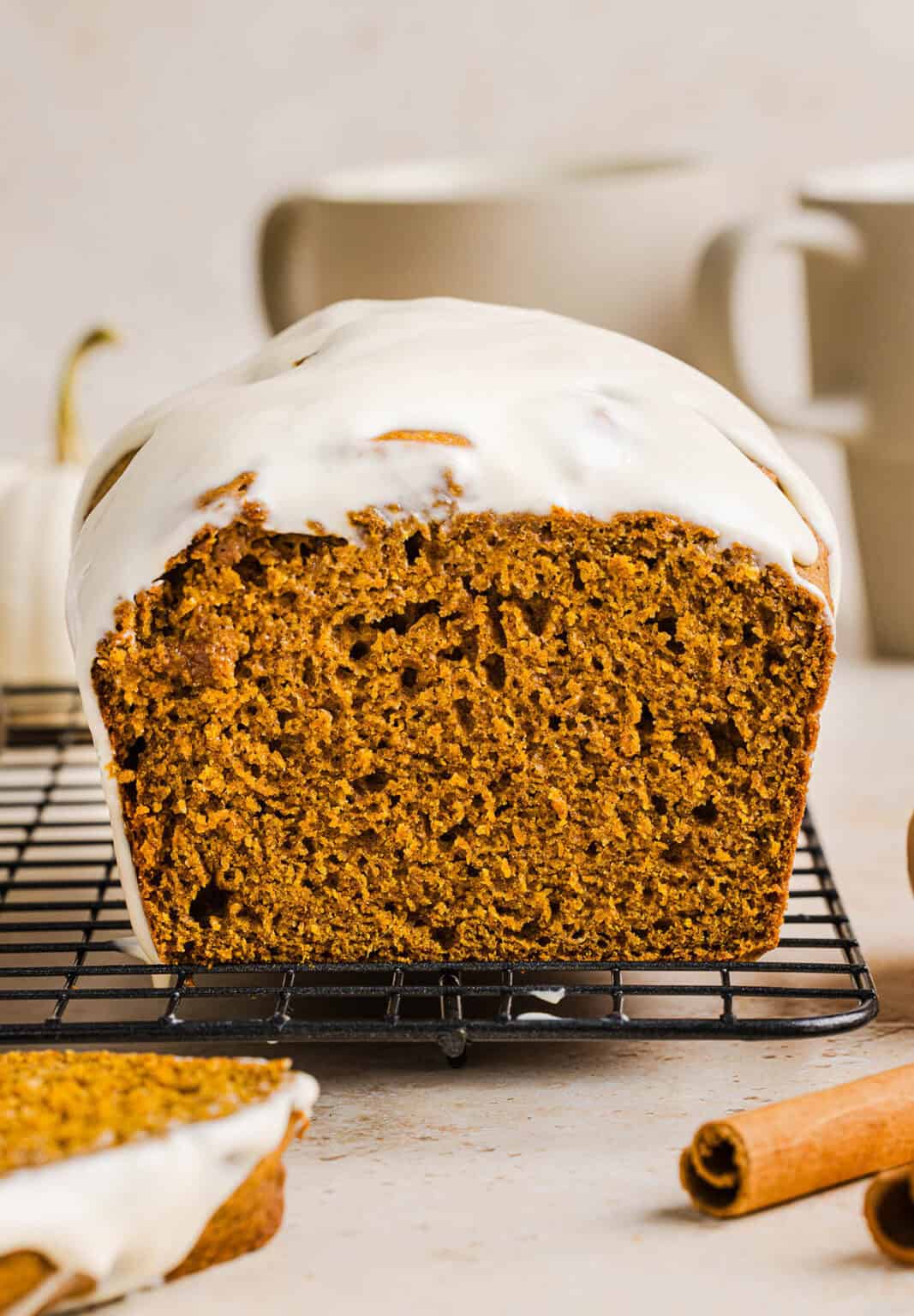 The BEST Healthy Pumpkin Bread - Eat Yourself Skinny