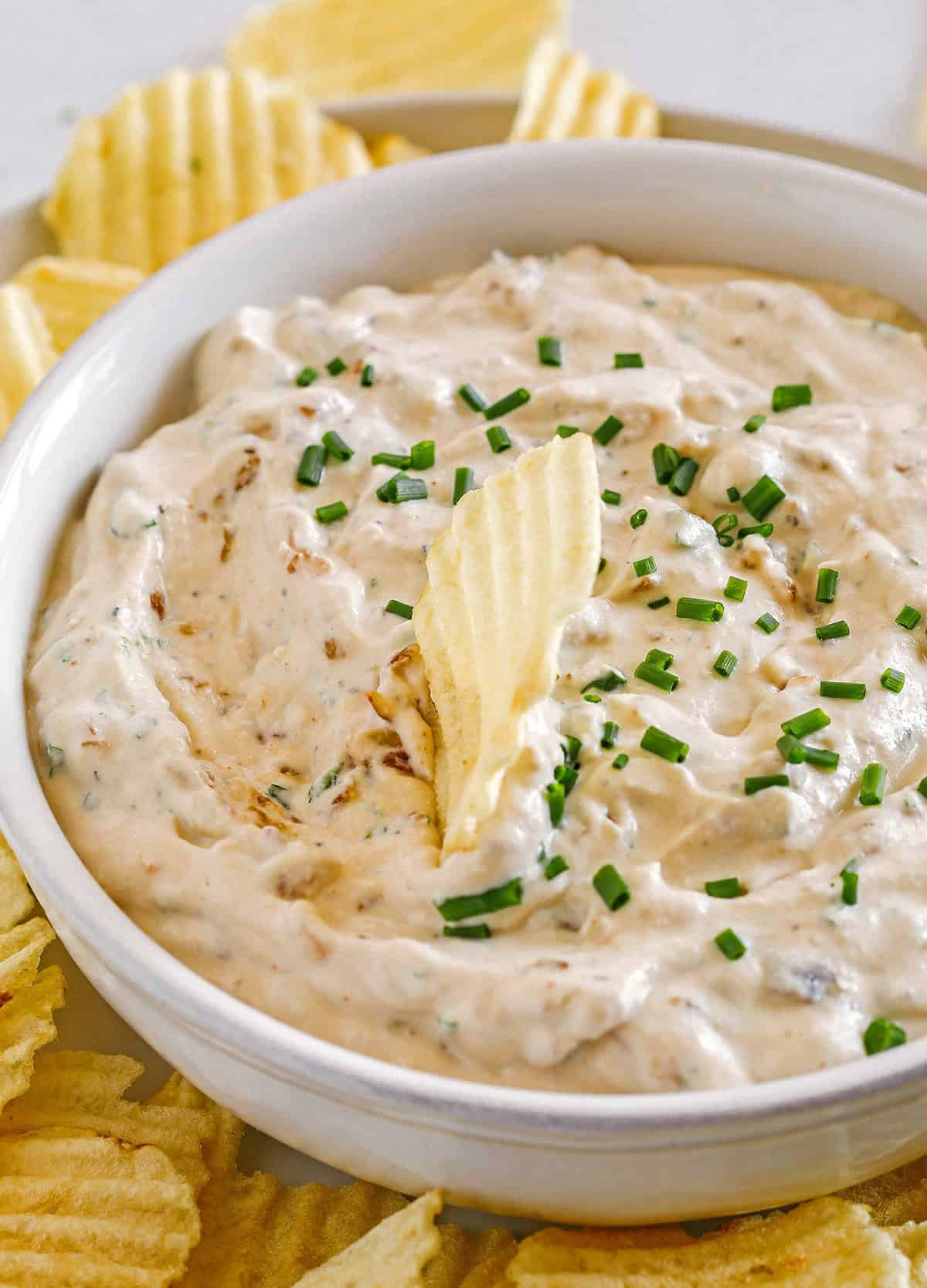 High Protein French Onion Dip