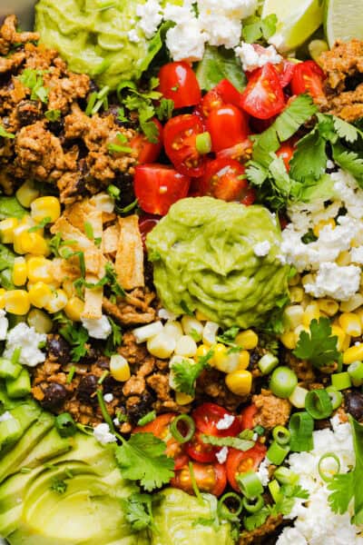 Healthy Taco Salad - Eat Yourself Skinny